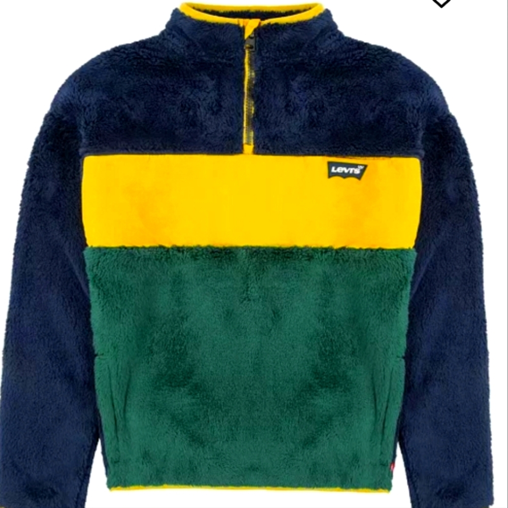 Levi's Multicolor Fleece Half-Zip Pullover